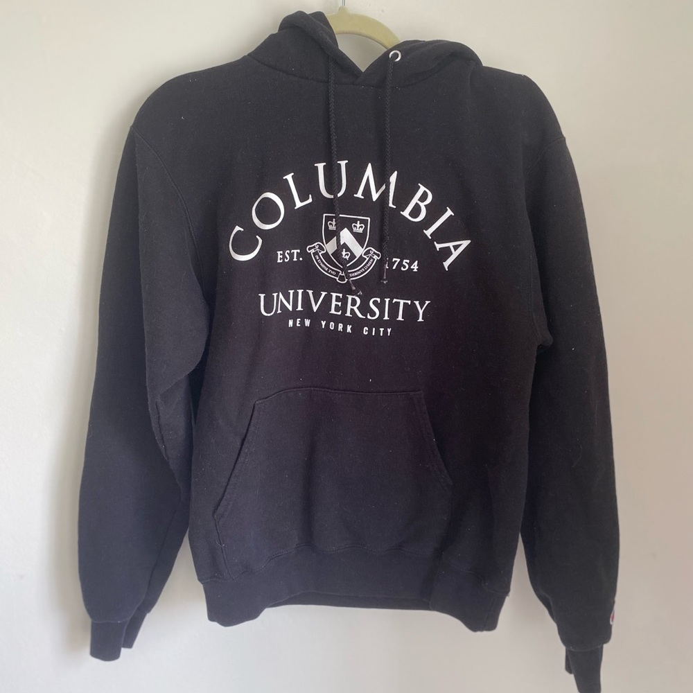 CHAMPION BLACK COLUMBIA UNIVERSITY SWEATSHIRT